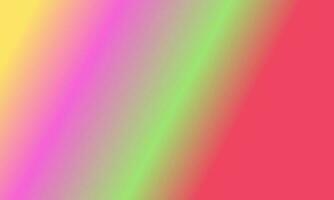 Design simple green,red,yellow and pink gradient color illustration background photo