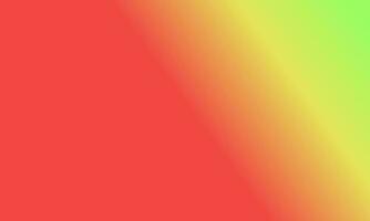 Design simple green,yellow and red gradient color illustration background photo