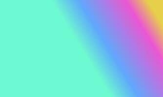 Design simple cyan,blue,yellow and pink gradient color illustration background photo