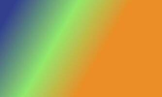 Design simple NAVY BLUE,GREEN and ORANGE gradient color illustration background photo