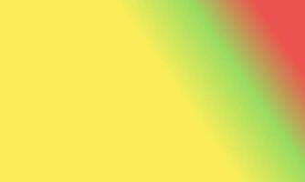 Design simple light yellow,light green and red gradient color illustration background photo