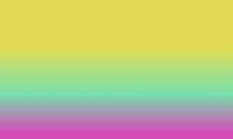 Design simple cyan,yellow and pink gradient color illustration background photo