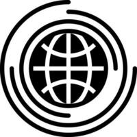 solid icon for global vector