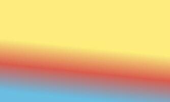 Design simple pastel yellow,blue and red gradient color illustration background photo