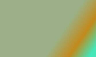 Design simple sage green,cyan and orange gradient color illustration background photo