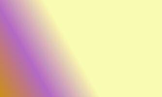 Design simple pastel yellow,purple and brown gradient color illustration background photo