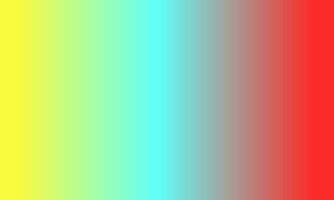 Design simple red,blue and yellow gradient color illustration background photo