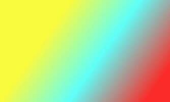 Design simple red,blue and yellow gradient color illustration background photo