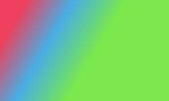 Design simple blue,green and red gradient color illustration background photo