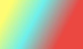 Design simple red,blue and yellow gradient color illustration background photo