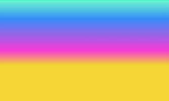 diseño sencillo cian, azul, amarillo y rosado degradado color ilustración antecedentes foto