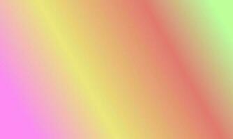 Design simple green,red,yellow and pink gradient color illustration background photo