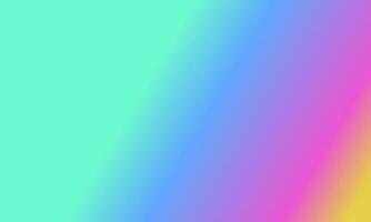 Design simple cyan,blue,yellow and pink gradient color illustration background photo