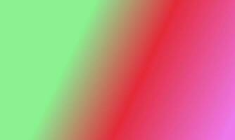 Design simple pink,red and green gradient color illustration background photo