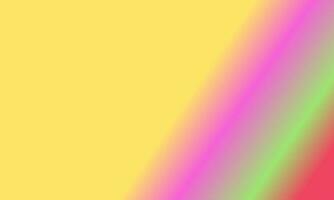 Design simple green,red,yellow and pink gradient color illustration background photo