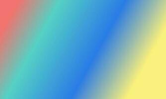 Design simple Cyan,red,yellow and blue gradient color illustration background photo