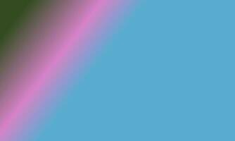 Design simple army green,cyan and pink gradient color illustration background photo