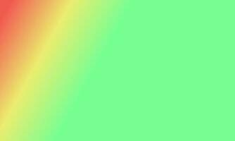 Design simple green,yellow and red gradient color illustration background photo