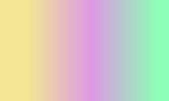 Design simple pink,yellow and green gradient color illustration background photo