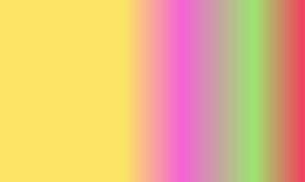 Design simple green,red,yellow and pink gradient color illustration background photo
