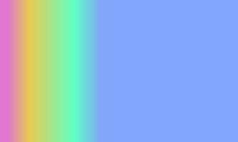 Design simple cyan,blue,yellow and pink gradient color illustration background photo