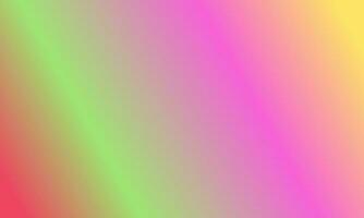Design simple green,red,yellow and pink gradient color illustration background photo