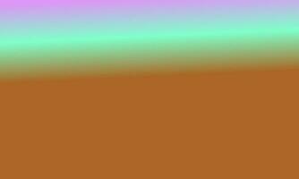 Design simple cyan,brown and pink gradient color illustration background photo