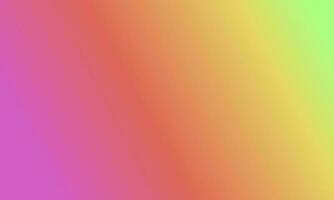 Design simple green,red,yellow and pink gradient color illustration background photo