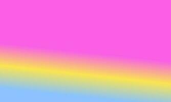 Design simple blue,yellow and pink gradient color illustration background photo