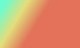 Design simple maroon,cyan and yellow gradient color illustration background photo