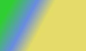 Design simple lime green,blue and yellow gradient color illustration background photo