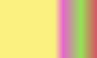 Design simple green,red,yellow and pink gradient color illustration background photo