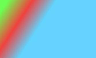 Design simple blue,green and red gradient color illustration background photo