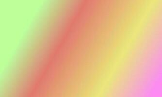 Design simple green,red,yellow and pink gradient color illustration background photo