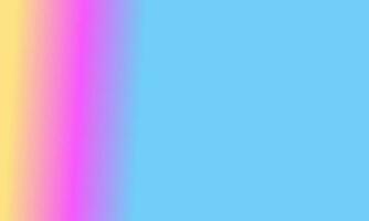 Design simple pink,blue and yellow gradient color illustration background very cool photo