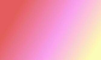 Design simple pastel yellow,red and pink gradient color illustration background photo