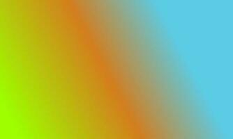 Design simple highlighter green,blue and orange gradient color illustration background photo