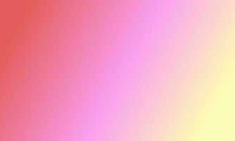 Design simple pastel yellow,red and pink gradient color illustration background photo