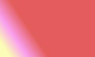 Design simple pastel yellow,red and pink gradient color illustration background photo