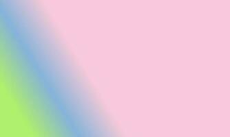 Design simple pink pastel,green and blue gradient color illustration background photo