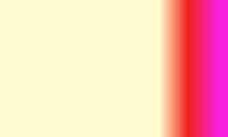 Design simple Lemonchiffon yellow,pink and red gradient color illustration background photo
