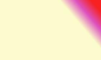 Design simple Lemonchiffon yellow,pink and red gradient color illustration background photo