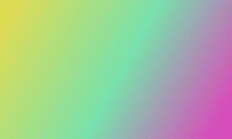 Design simple cyan,yellow and pink gradient color illustration background photo