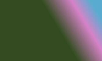 Design simple army green,cyan and pink gradient color illustration background photo