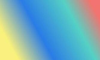 Design simple Cyan,red,yellow and blue gradient color illustration background photo