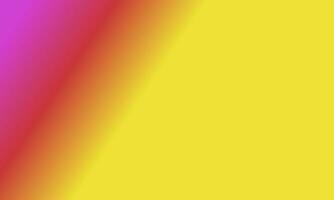 Design simple yellow,purple and red gradient color illustration background photo