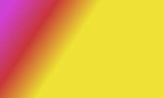 Design simple yellow,purple and red gradient color illustration background photo