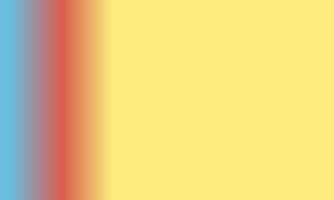 Design simple pastel yellow,blue and red gradient color illustration background photo