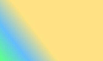 simple green, blue and yellow gradient color illustration background very cool photo