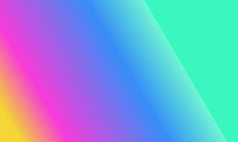 Design simple cyan,blue,yellow and pink gradient color illustration background photo